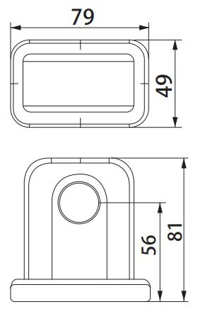 Bathroom Accessories Sanitary Ware Shower Holder Wall-Mounted Holder Wall Mounted Sprayer Bracket