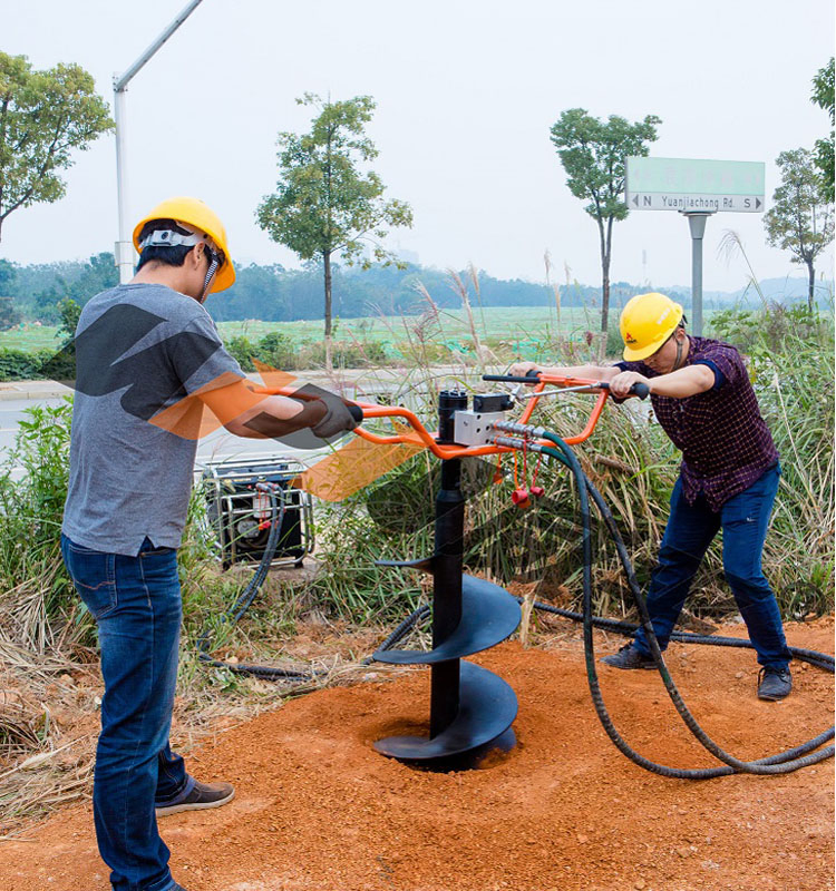 Hole Digging Machine Excavator Hydraulic Earth Auger Drill for Sale