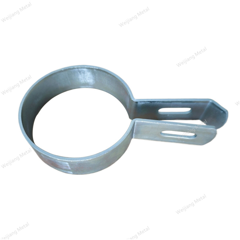 OEM Silver Gray Stainless Steel Metal Aluminum Garden Fence Connection Fasteners Fence Parts