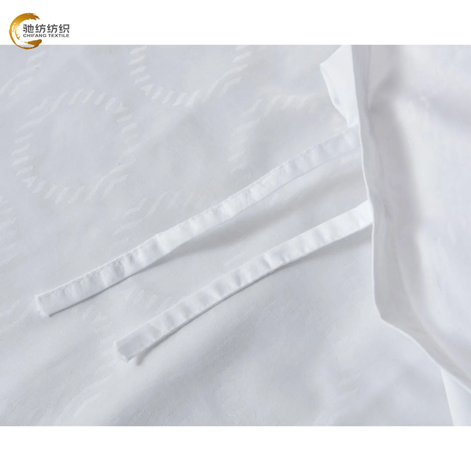 Best Quality Deluxe 5 Star Hotel Duvet Cover Soft White King Bed Modern Style