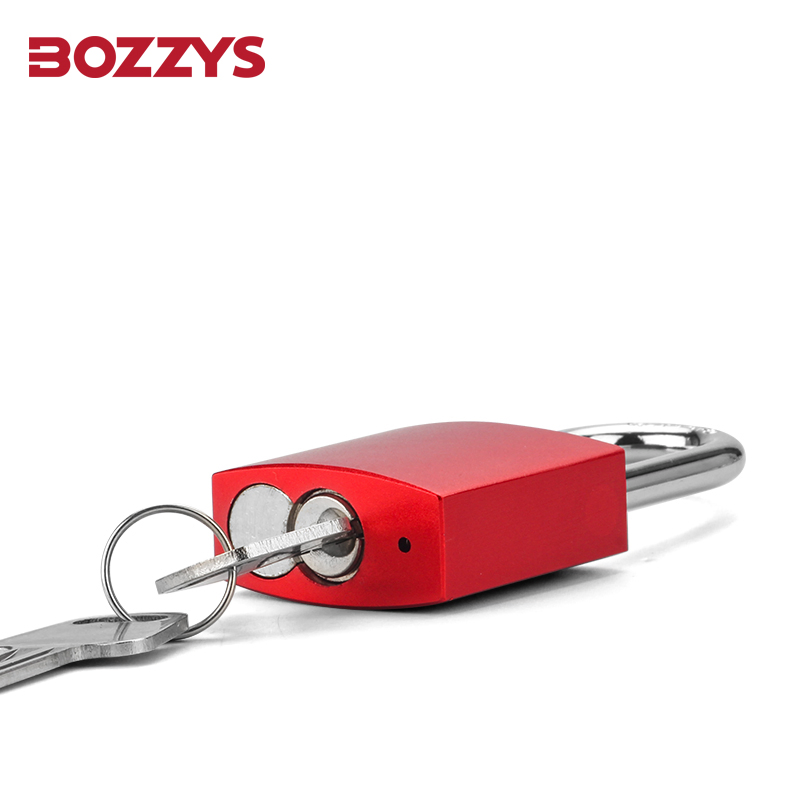Automatic Pop-up Anti-UV Aluminum Padlock with Key Retaining for Industrial Lockout-Tagout