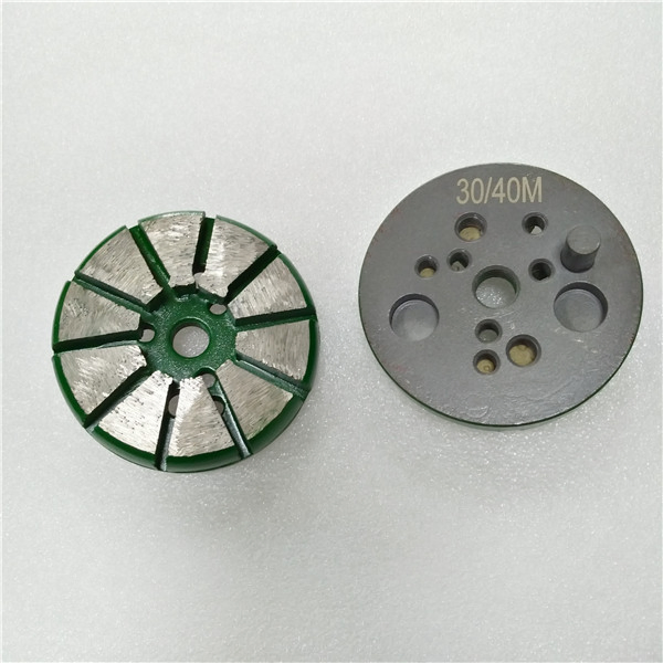 76mm 10 Seg Flat Type Grind Concrete Wheel
