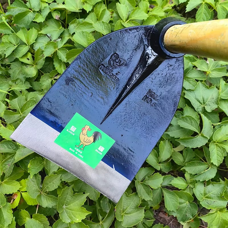 Factory Price Hot Selling Railway Steel Square Farm Hoe Forged Weeding Hoe