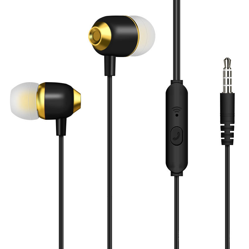 Sleeping Earphones 3.5mm High Bass in Ear Wired Earphone Headphones Earbuds with Mic Re03