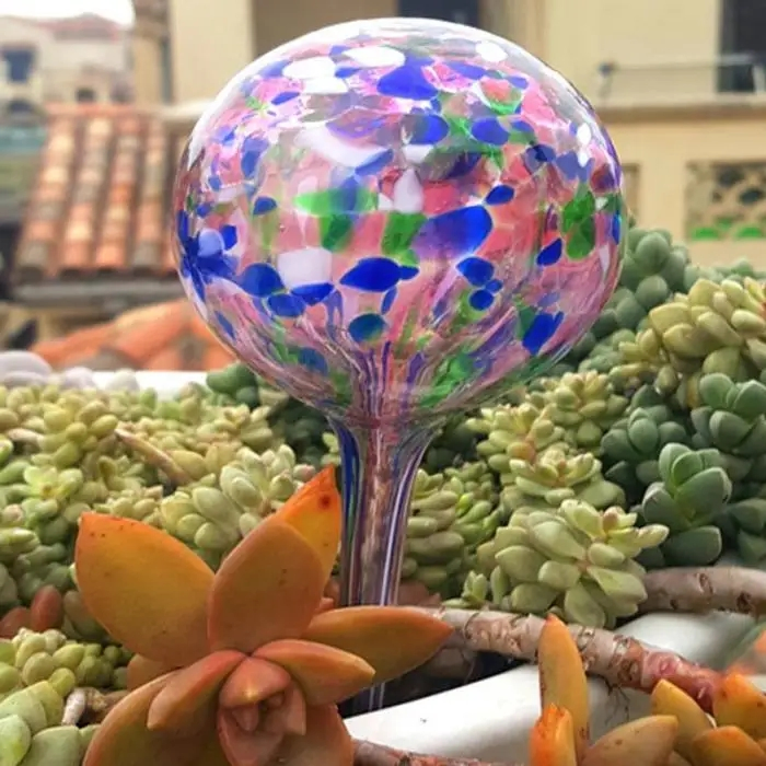 Automatic Watering Pear Balls Glass Drip Irrigation Can Lazy Hydro Bonsai Garden Tools Self-Watering Ball