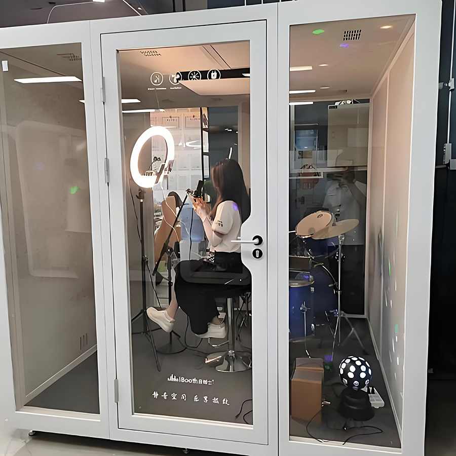 Customize Fireproof Office Phone Booth Living Room Soundproof Bedroom with Factory Price