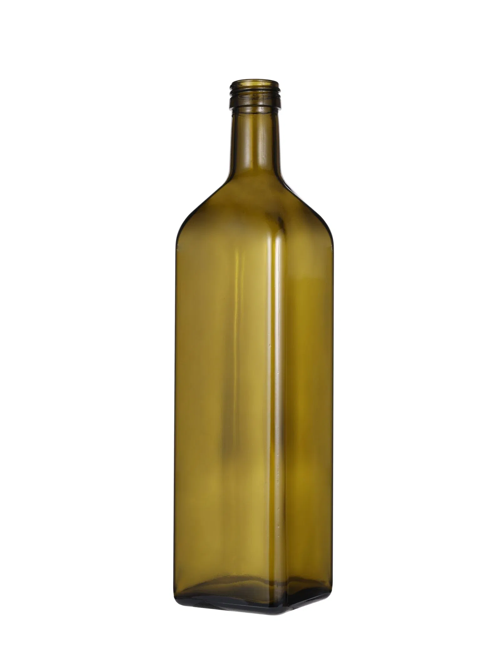 Modern Style Olive Oil Bottle 500ml 750ml Dark Green Glass Bottle with Spot Wholesale