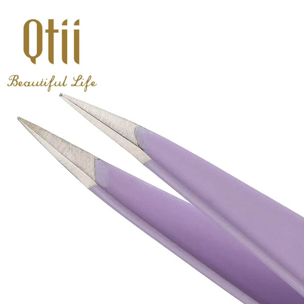 Assorted Color Stainless Steel Point Tweezer for Removing Ingrown or Baby-Fine Hairs