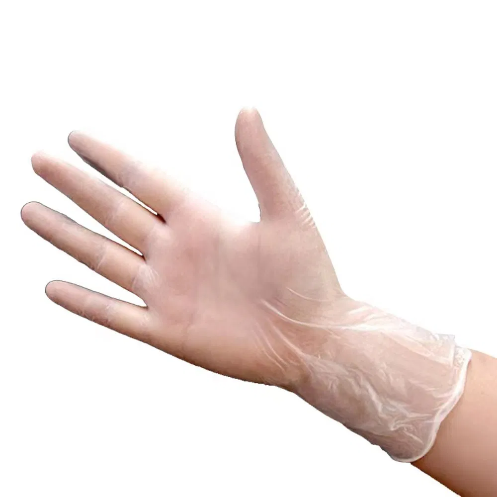 Clean Food Grade Powder Free PVC Glove Disposable Vinyl Gloves