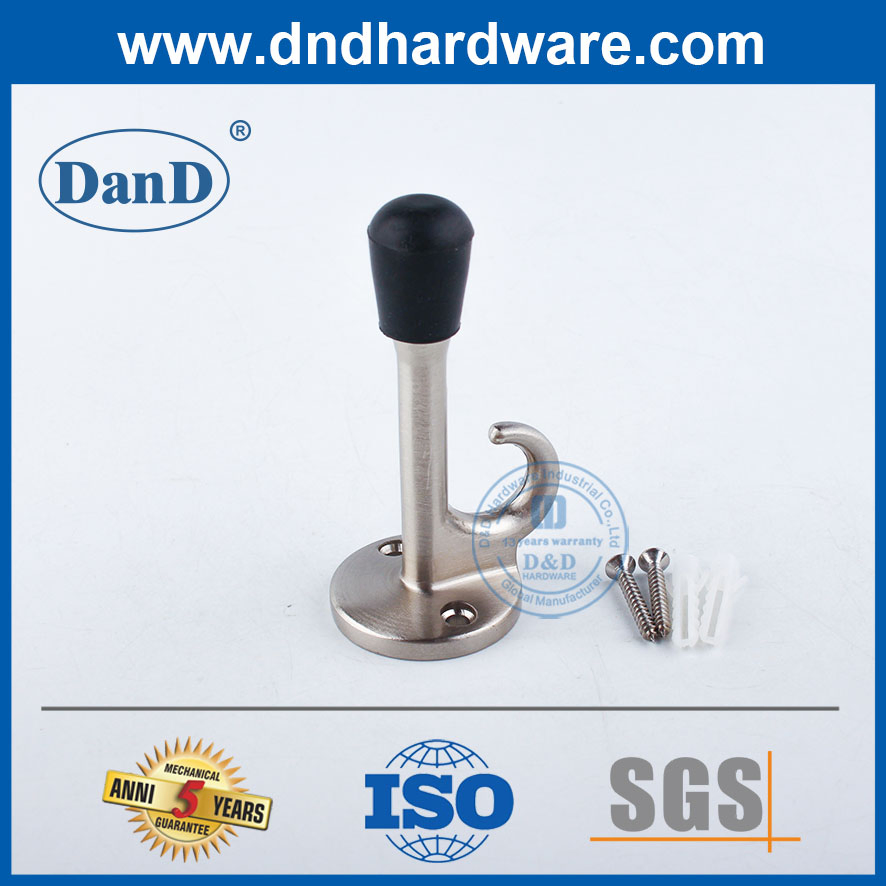 Zinc Alloy Satin Nickel Building Hardware for Washroom