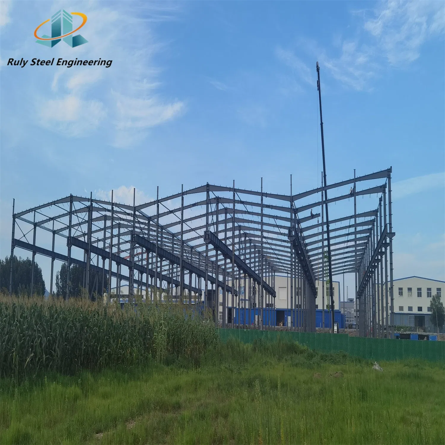 High Standard Low Price Steel Structure Building Large Span Industrial Factory Shed Workshop