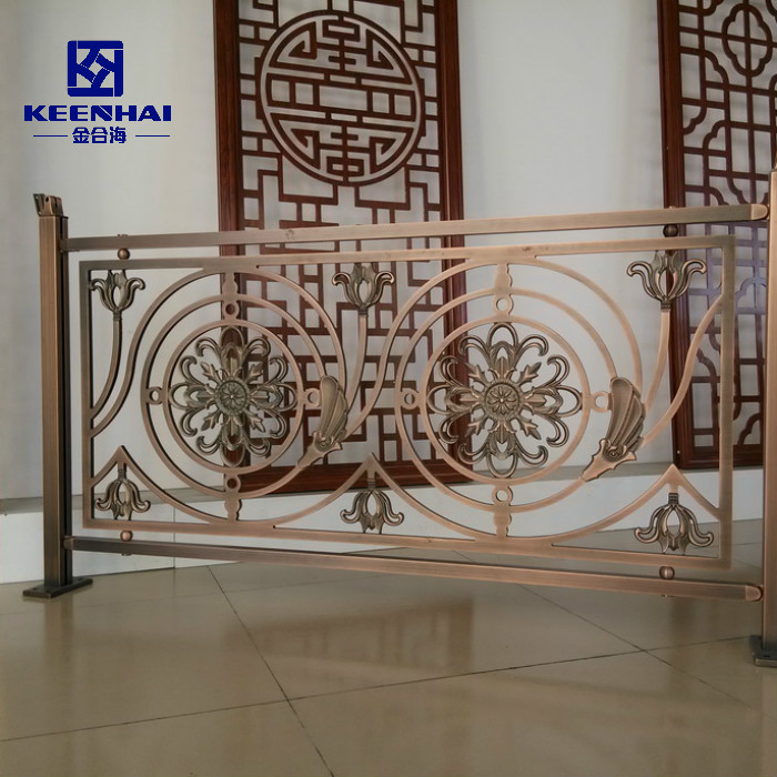 Luxury Design Cast Aluminum Stair Railing Balustrade