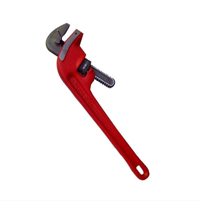 10" Adjustable Angled Heavy Duty Pipe Wrench