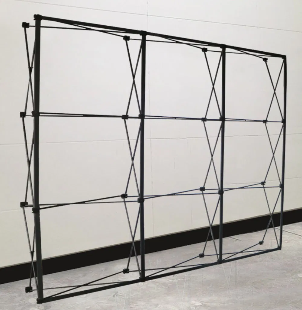 Outdoor Commercial Exhibition Foldable Poster Display Stand