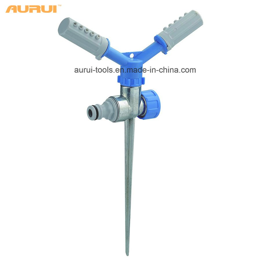 2-Arms 360 Degree Rotating Water Sprinkler with High Quality
