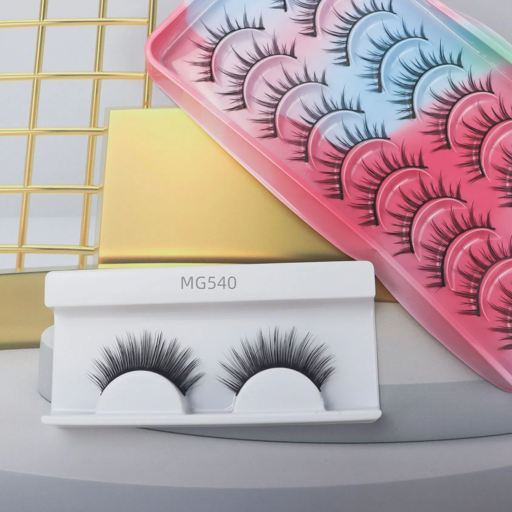 Hot Selling Faux Mink Eyelashes Classical Eye Lashes with Custom Box