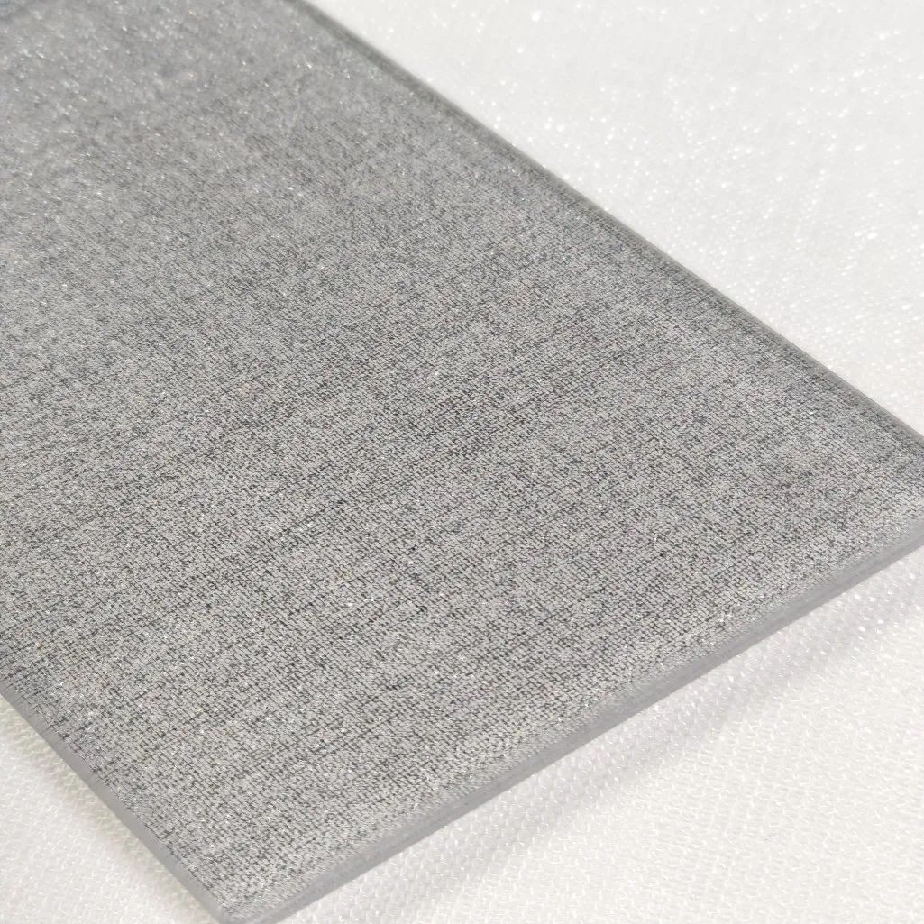 Fashionable Decorative Fluted Glass Effect Textured Float Glass Laminated Glass
