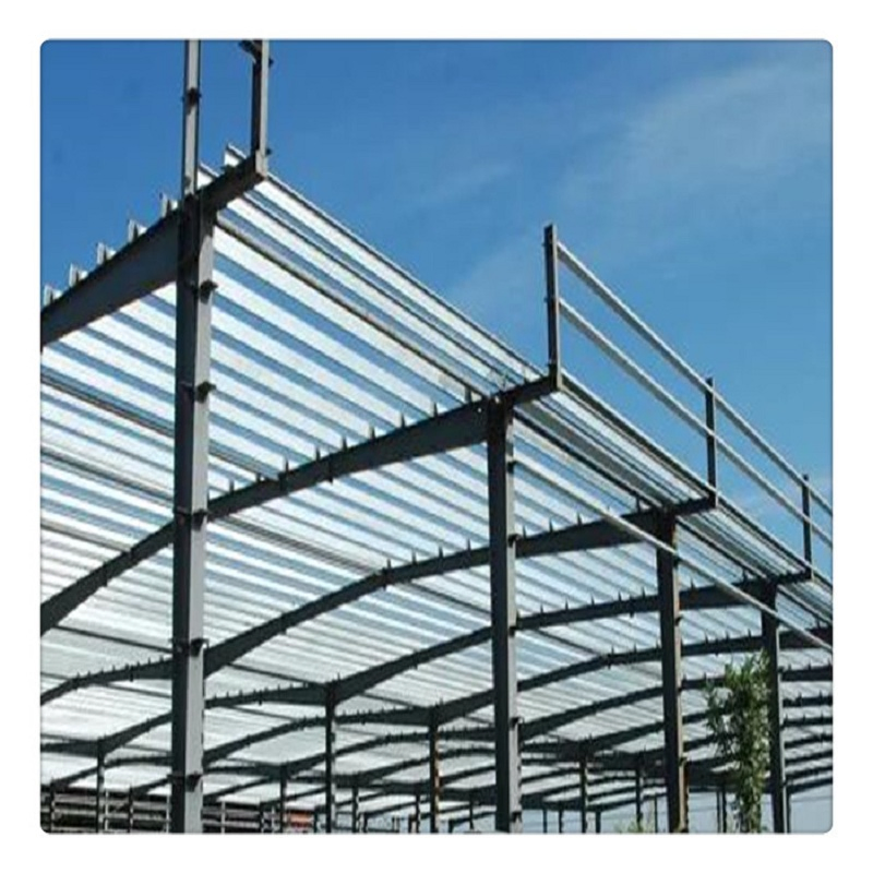 SB002 Customized Steel Processing Galvanized Section Steel Structure