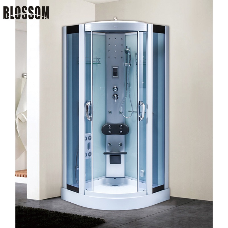 Factory Sanitary Ware Computerized Glass Cabin Massage Steam Bathroom Showers