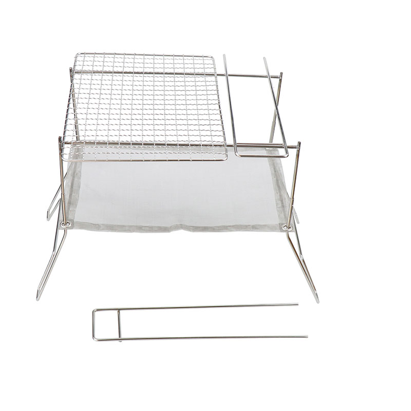 Wholesale Household Stainless Steel Barbecue Field Charcoal Grill