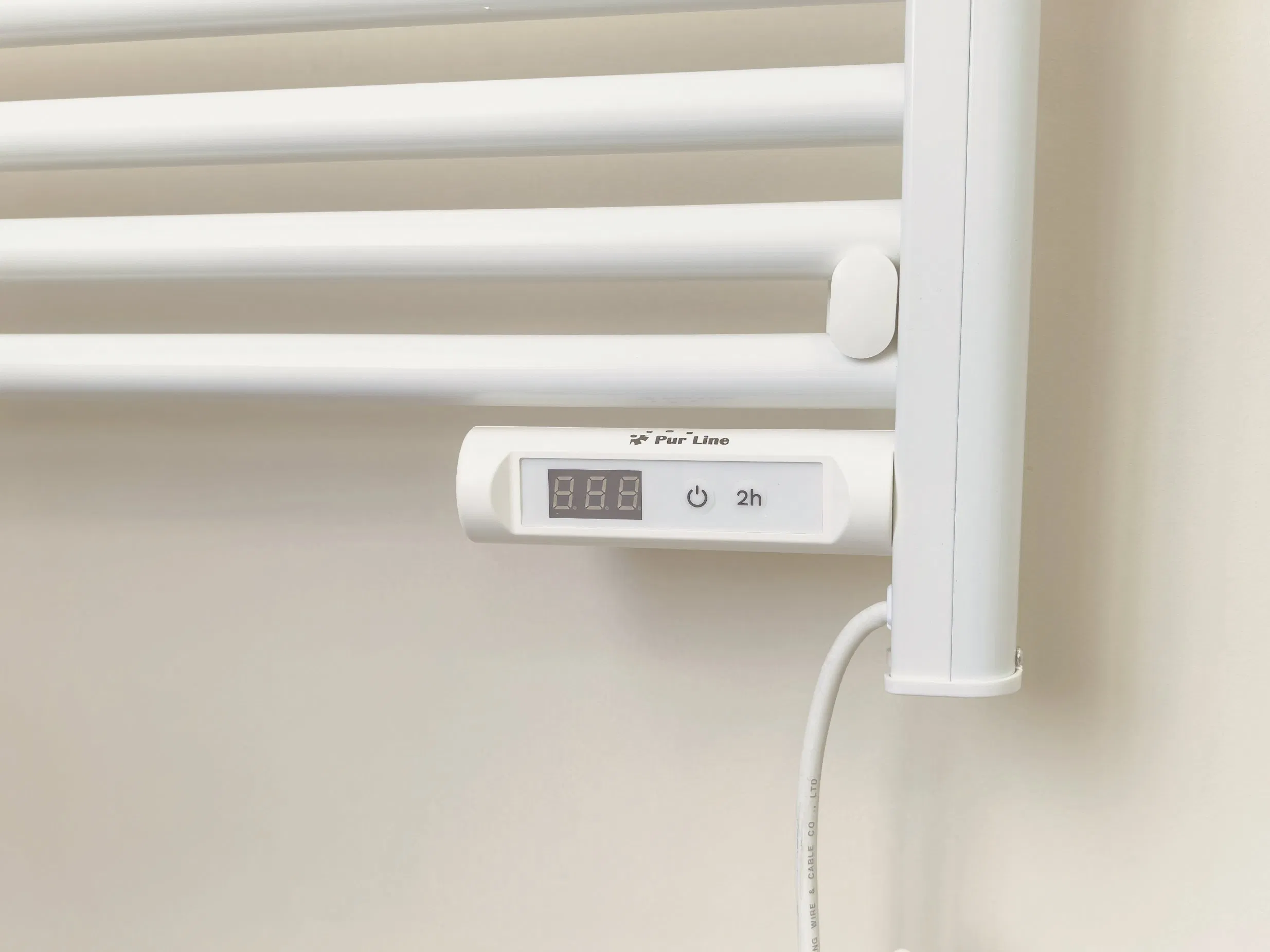 Our Little Boy Feel Comfortable When Sits Beside Our Towel Heater