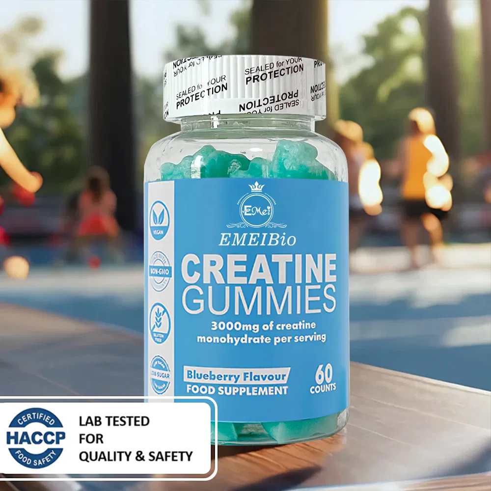 Own-Brand Creatine Energy Supplement Shilajit Sports Collagen Gummies Increase Energy Creatine Monohydrate Gummy