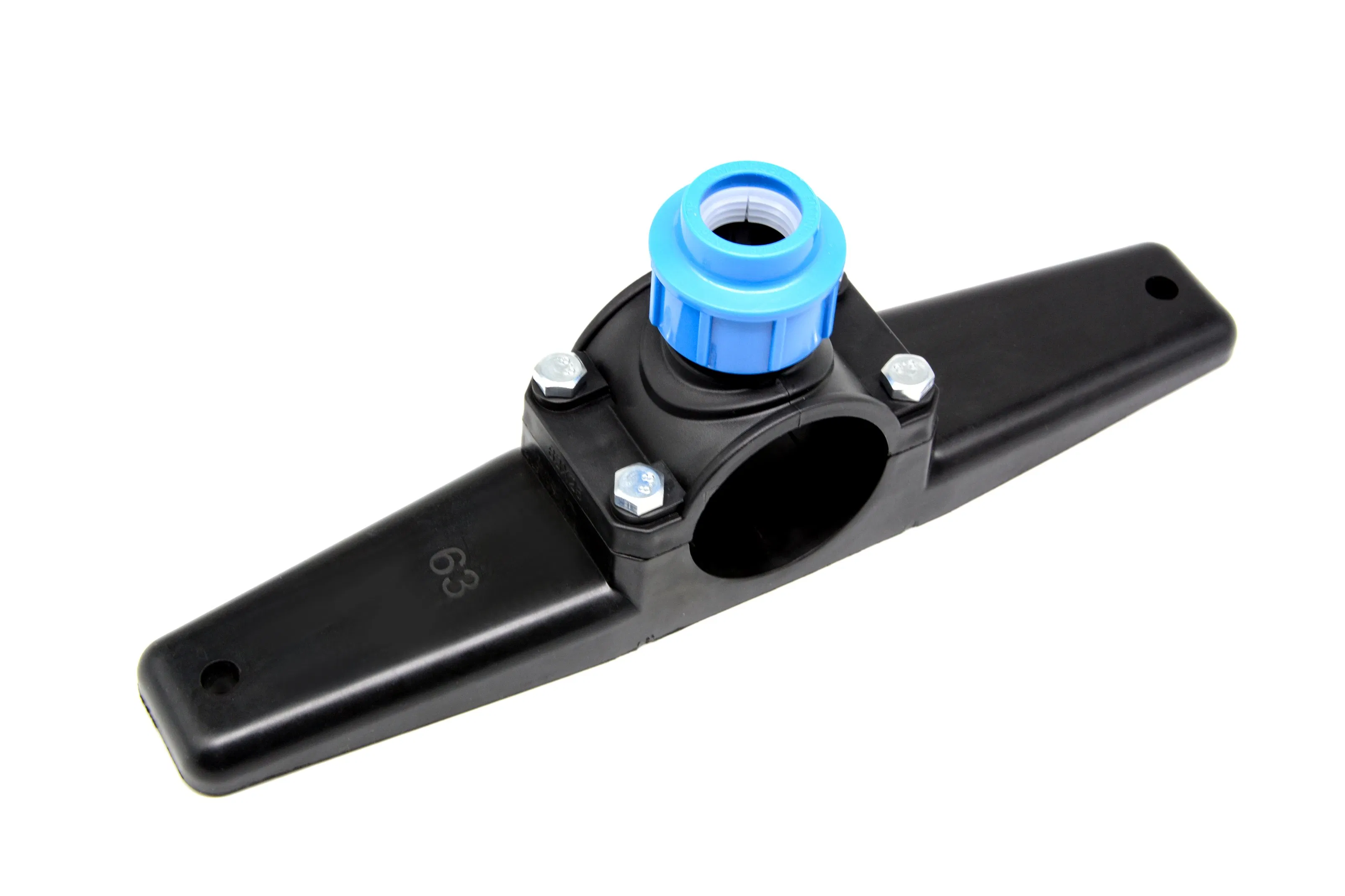 Irrigation PP Plastic Clamp Saddle for Water for Pipe Fittings