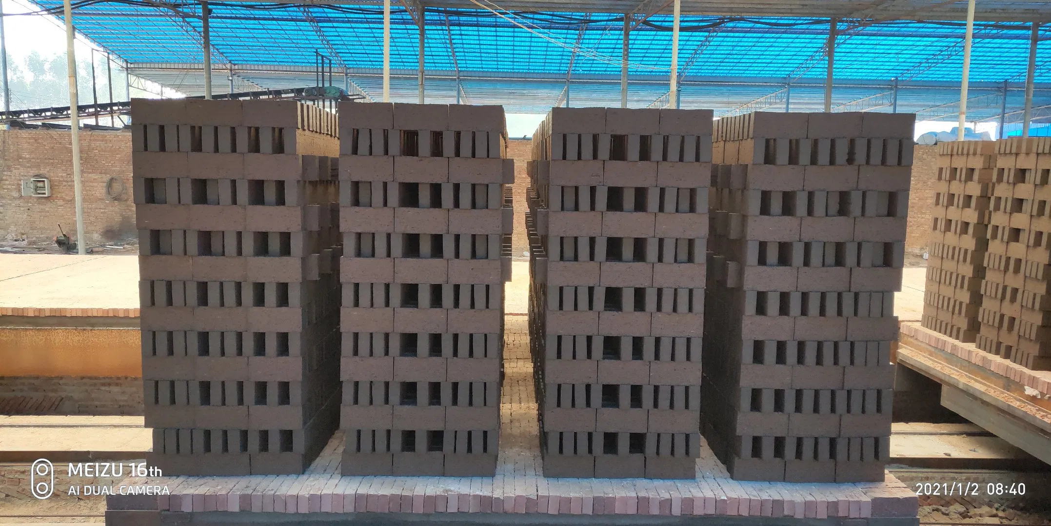 Tunnel Kiln Red Brick Clay Station Porous Brick Automatic Servo Code Billet Palletizer