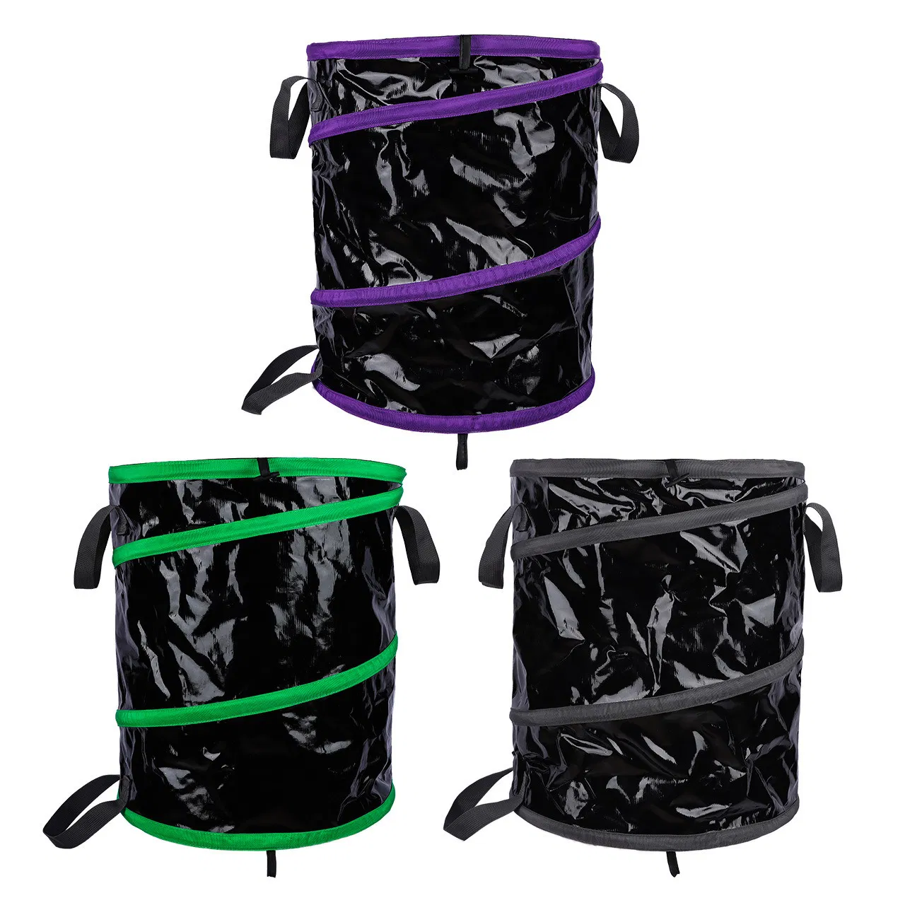 Large Capacity Waterproof Gardening Trash Bag with Reinforced Handles