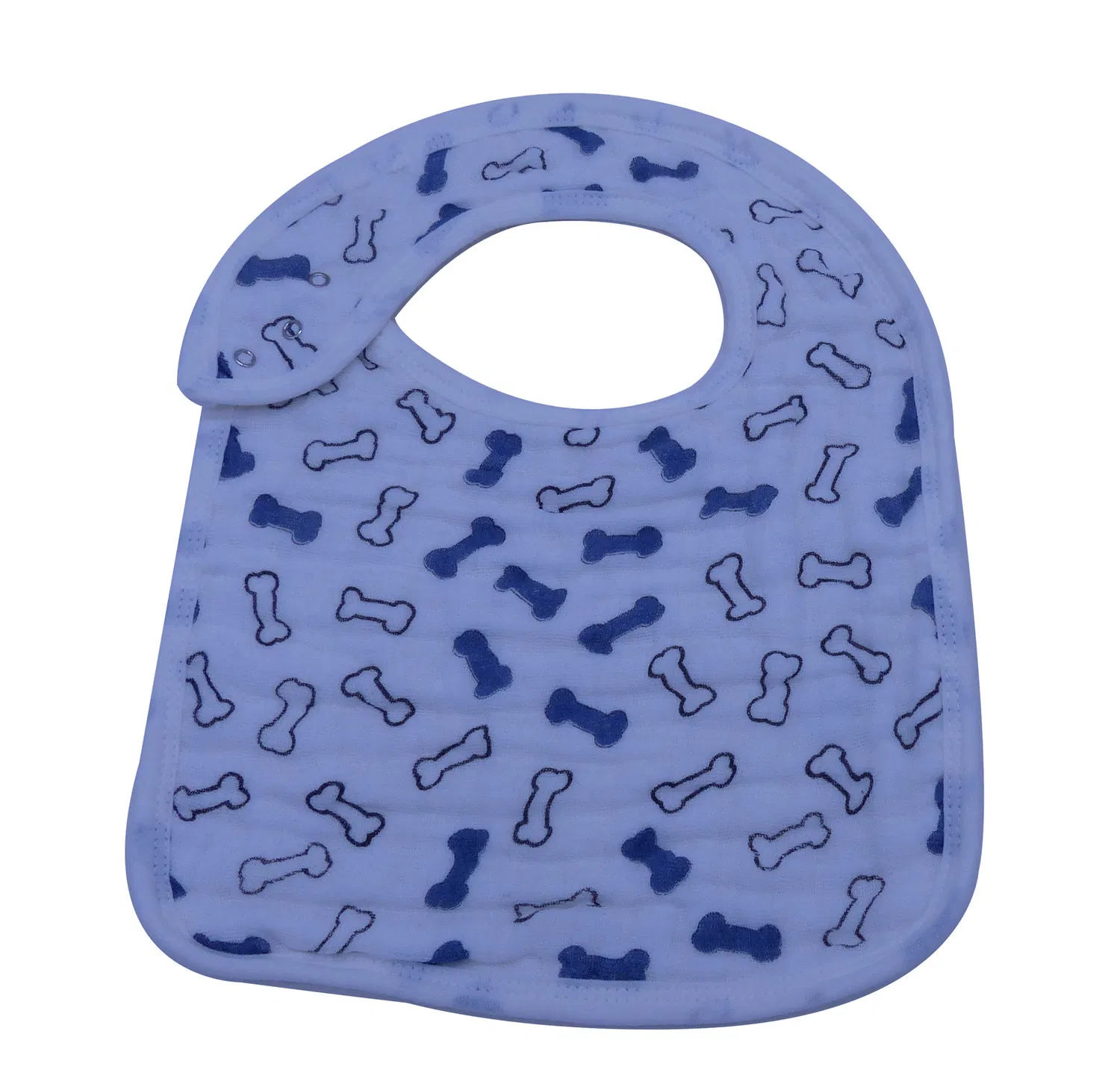 Classic Style Organic Cotton Baby Muslin Bibs