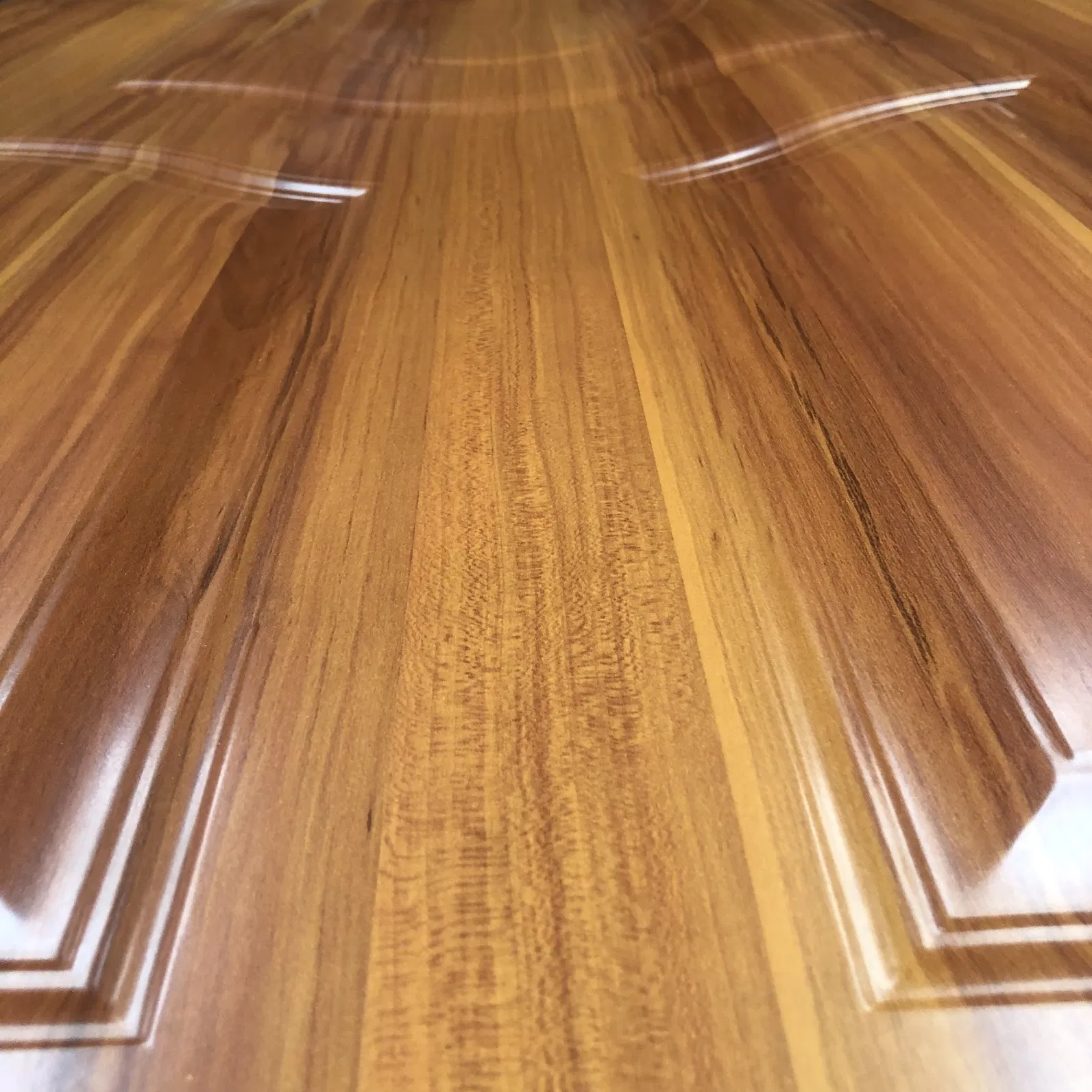 Melamine Molded HDF Natural Wood Veneer Unfinished MDF Door Skin