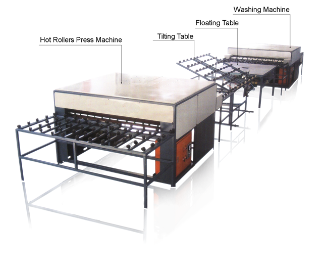 Flat Insulating Glass Production Line Machine