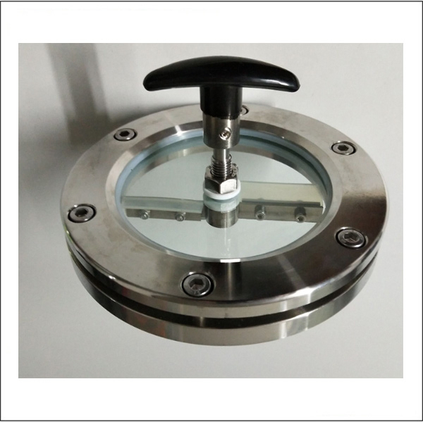 Sanitary Stainless Steel Flange Sight Glass with Brush