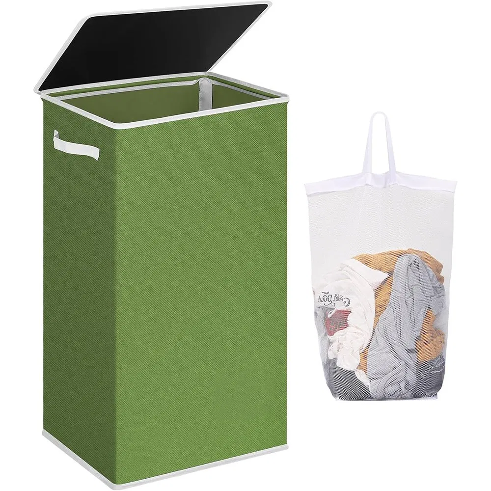 Durable Laundry Hamper for Bathroom with Clothes Basket