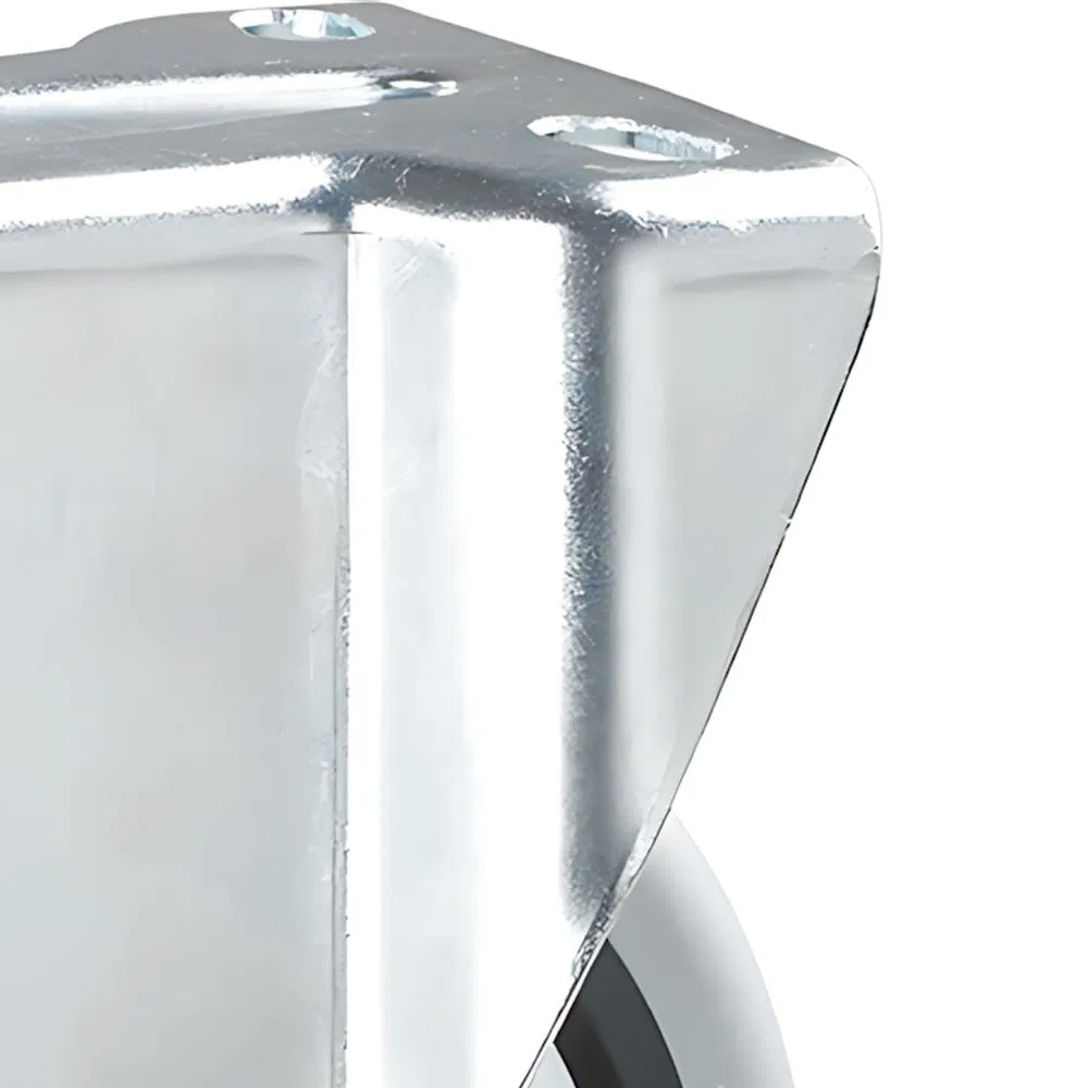 Rigid TPR Caster W/PP Core & Roller Bearing, a-E02#