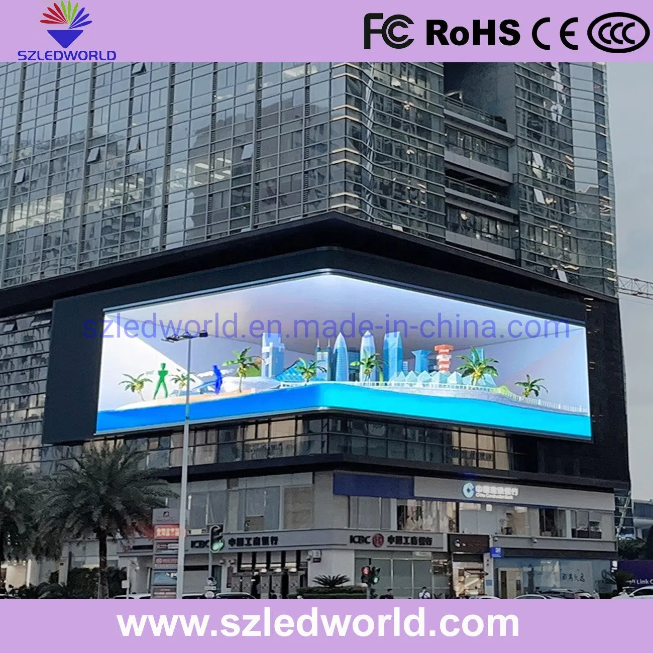 Outdoor Naked Eye Mobile Truck Electronic Advertising Digital Display Screen Panels Sign 3D LED Module Price P2.5, P3, P4, P5, P6, P8, P10 Cost