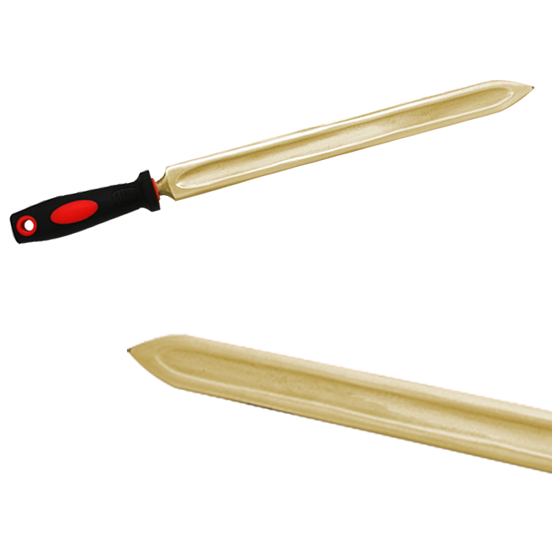 WEDO Beryllium Copper Scraper Non-Sparking Triangular Scraper Anti-Slip Handle Bam/FM/GS Certified