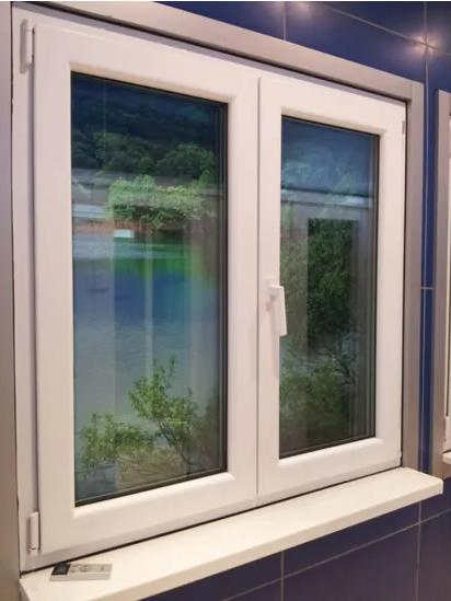 Competitive Price PVC/UPVC Sliding Window with Grill Inside Double Glass