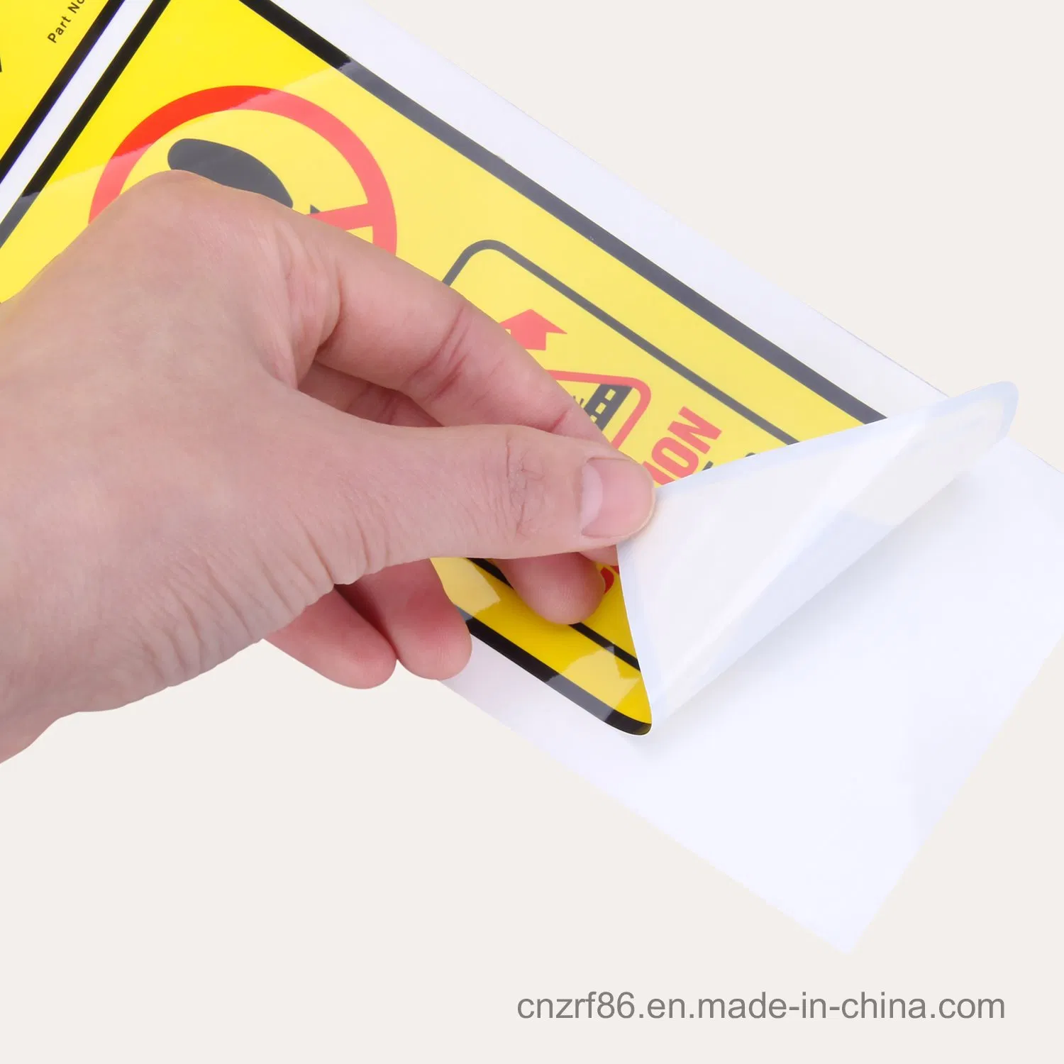 Custom Professional Offset Printed Waterproof Adhesive Paper Label Sticker