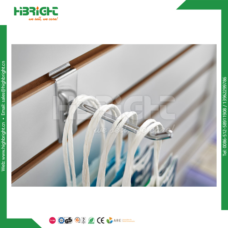 Double Prong Pegboard Steel Display Hooks with Price Tag