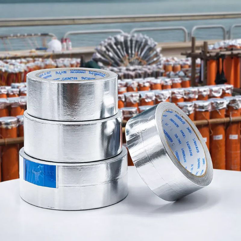 Heat Resistant Adhesive Aluminum Foil Tape for Professional Firework Display Setup