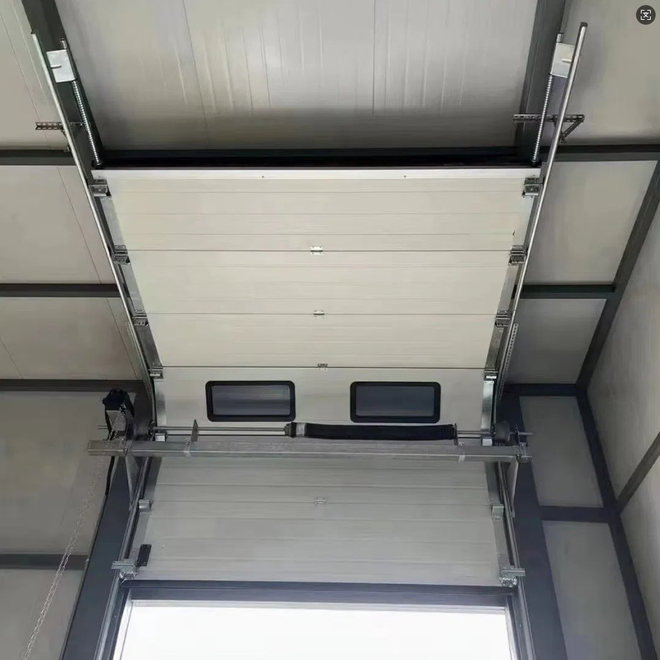 Custom Window Garage Lift Door Sectional Garage Door with Various Glass Options