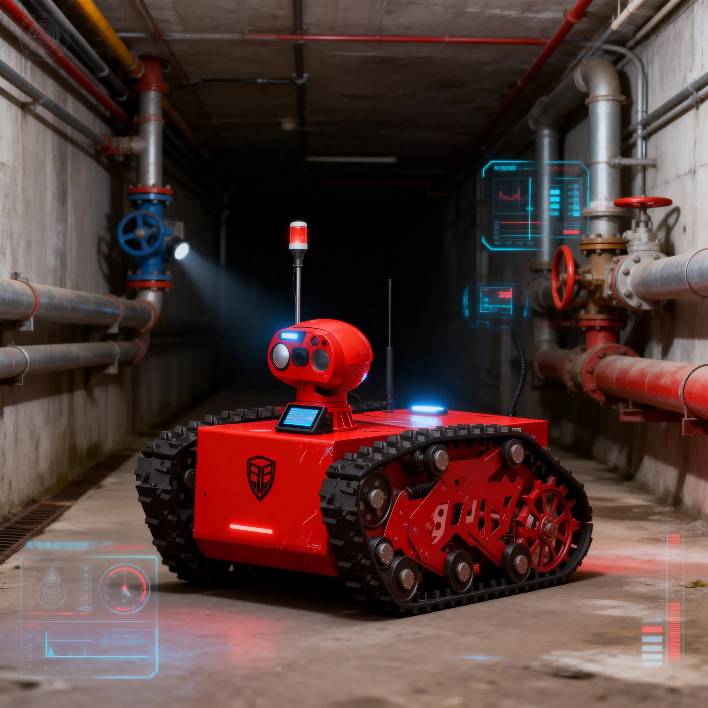 Remote Ground Vehicle for Security Surveillance