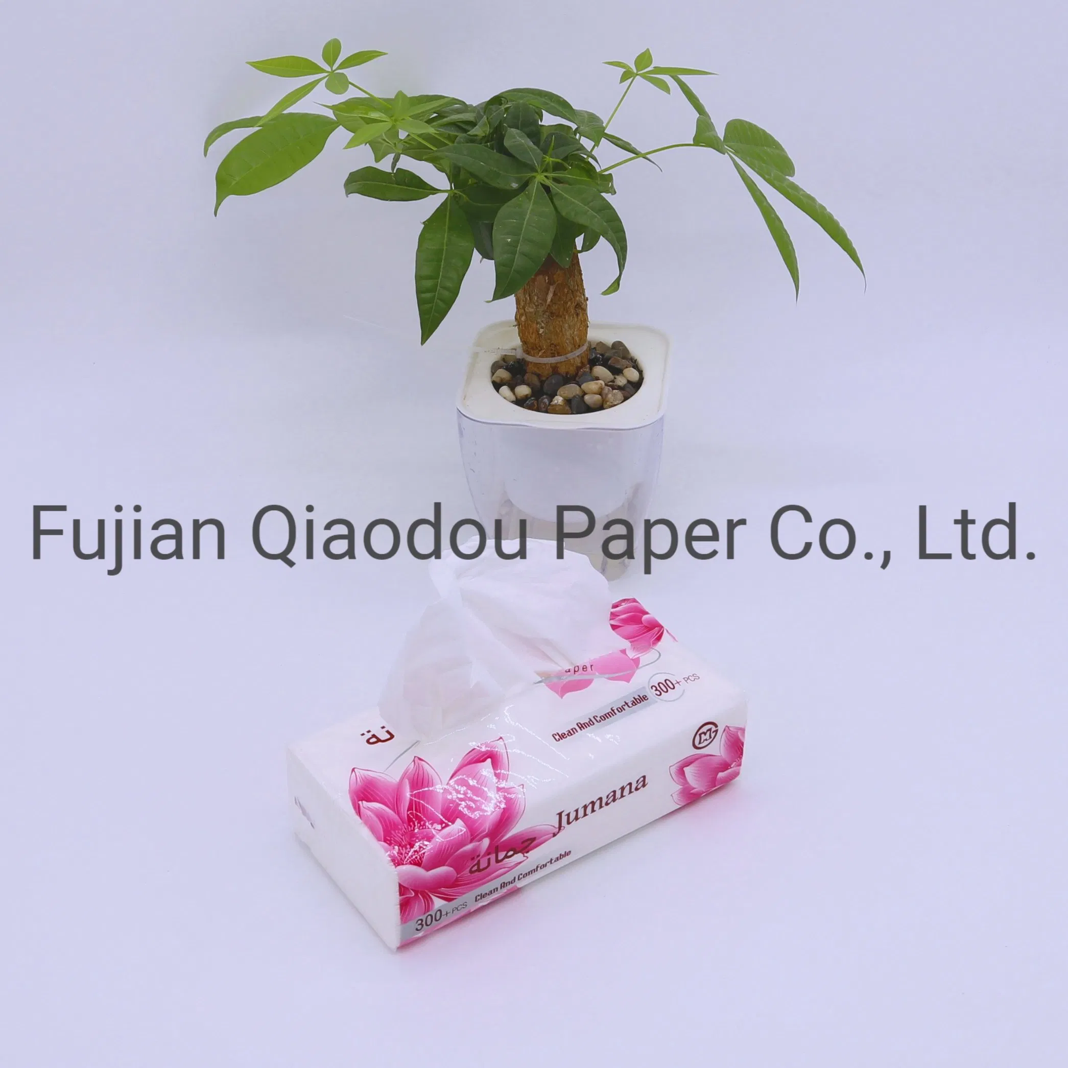 Factory Price Support Customization Printed 18*18cm Facial Tissue Paper
