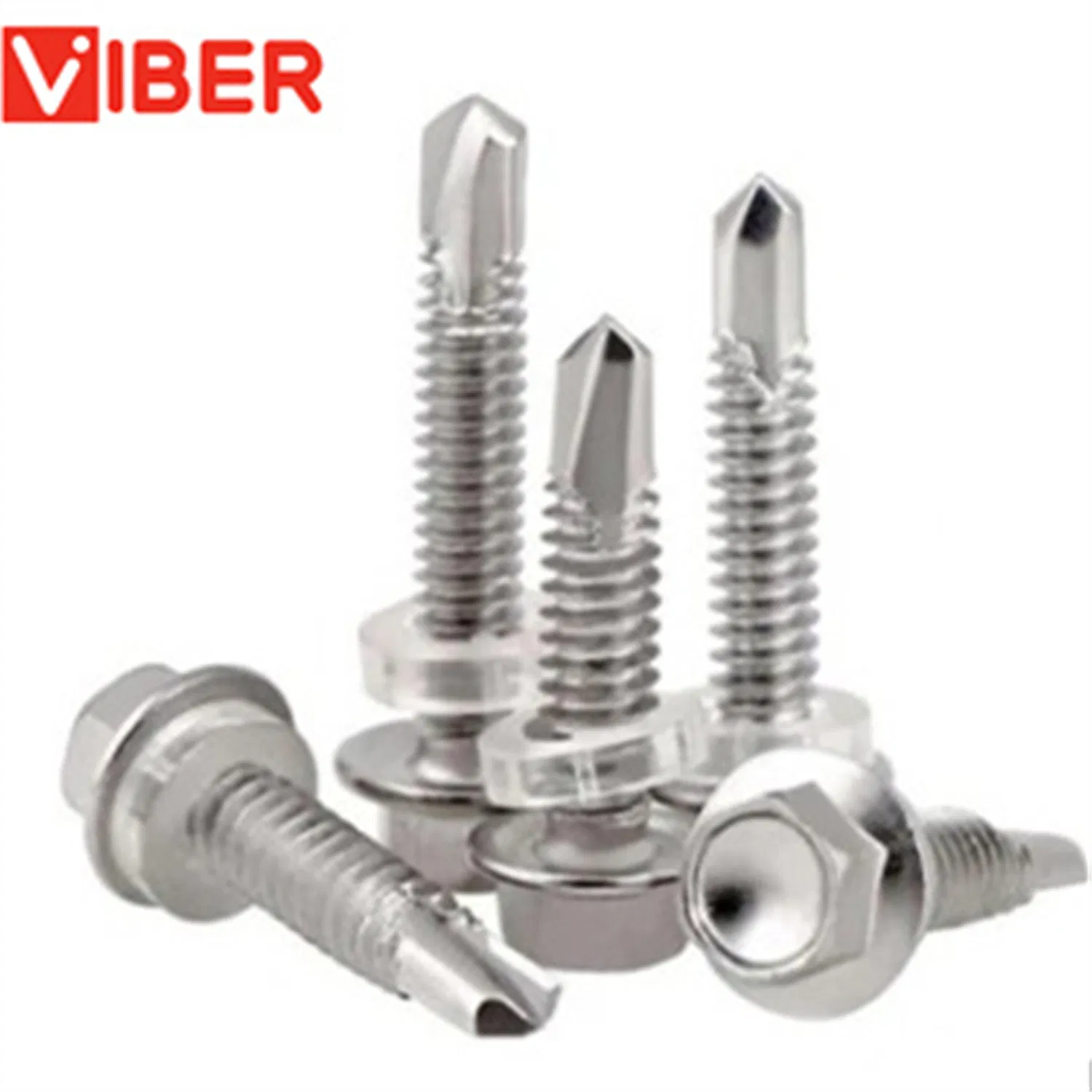 Premium Heavy-Duty Stainless Steel Tek Screws for Sheet Metal