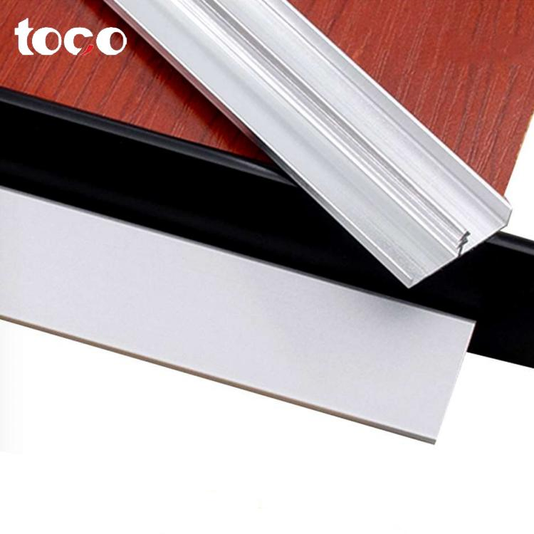Durable Aluminum Edge Banding Profile Flooring Metal Tile Corner Trim