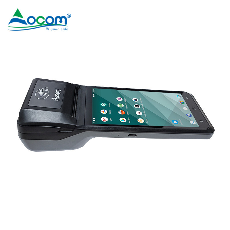 POS Retail System Smart POS with 58mm Printer Andorid 12 4G Communication 3G+16g Memory+NFC POS Terminal Android
