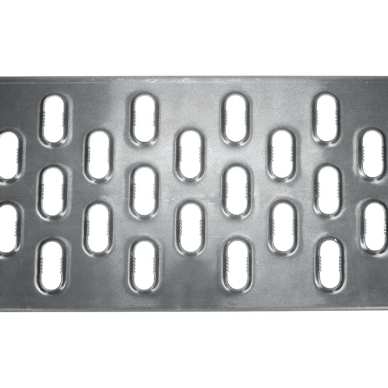Perforated Metal Non-Slip Safety Grating with Custom-Sized Holes for Platform and Walkway
