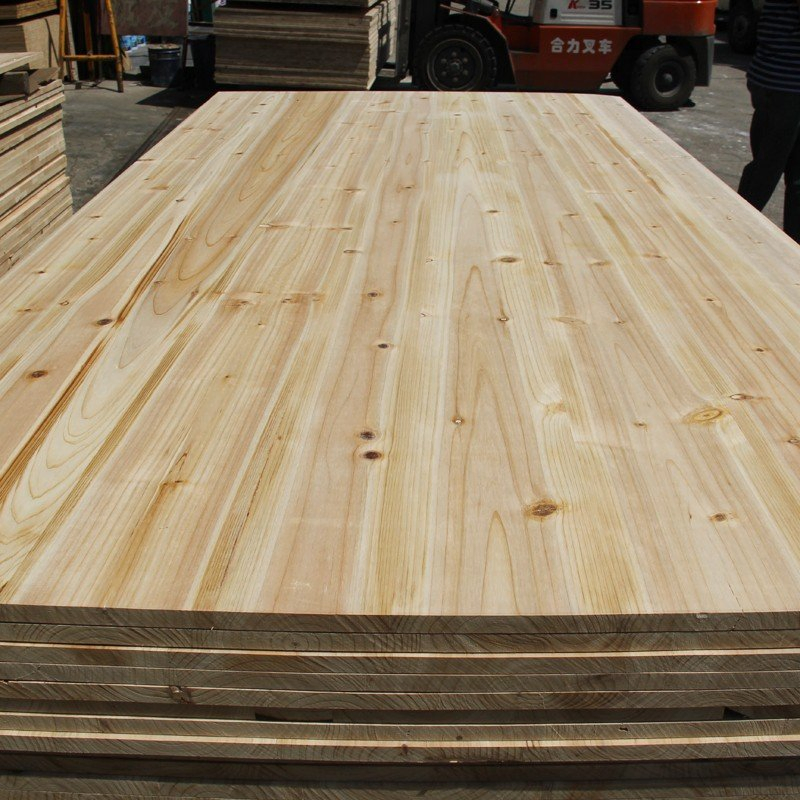 Provided Solid Wood Board Chinese Cypress Wood Board Glue Panel