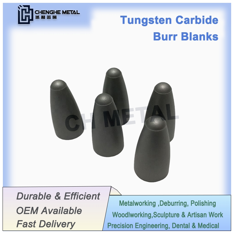 Trusted Supplier of Tungsten Carbide Burr Blanks for Drilling and Grinding Industries